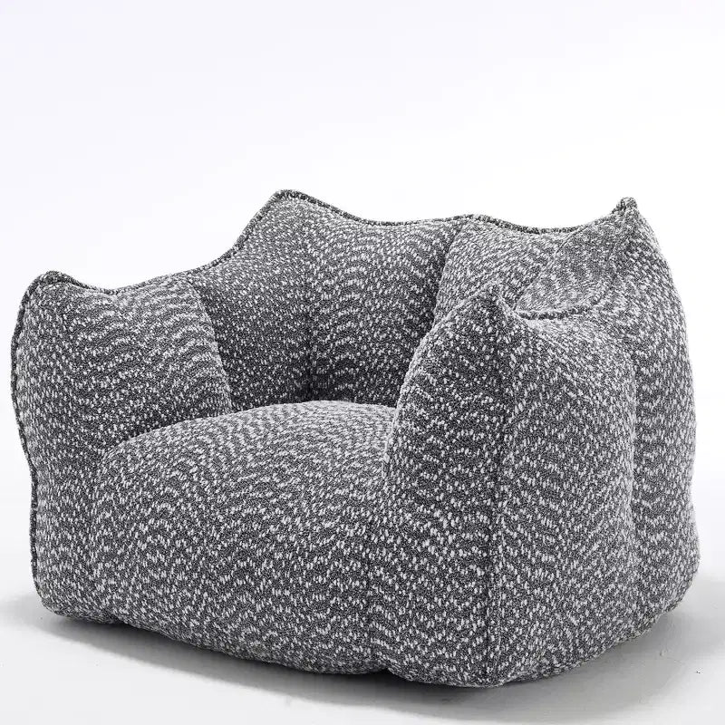 Fauteuils canapés avec mousse haute résilience pour salons et chambres, canapés paresseux carrés confortables, canapés pour adultes pour jouer, lire et regarder la télévision