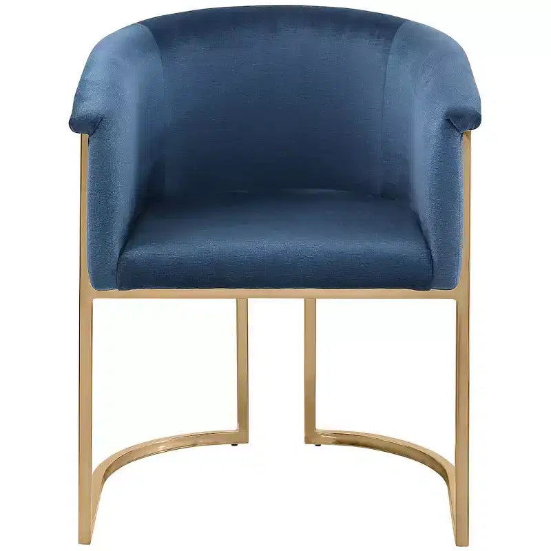 Meridian Furniture, Chaise de salle à manger Tierra en velours