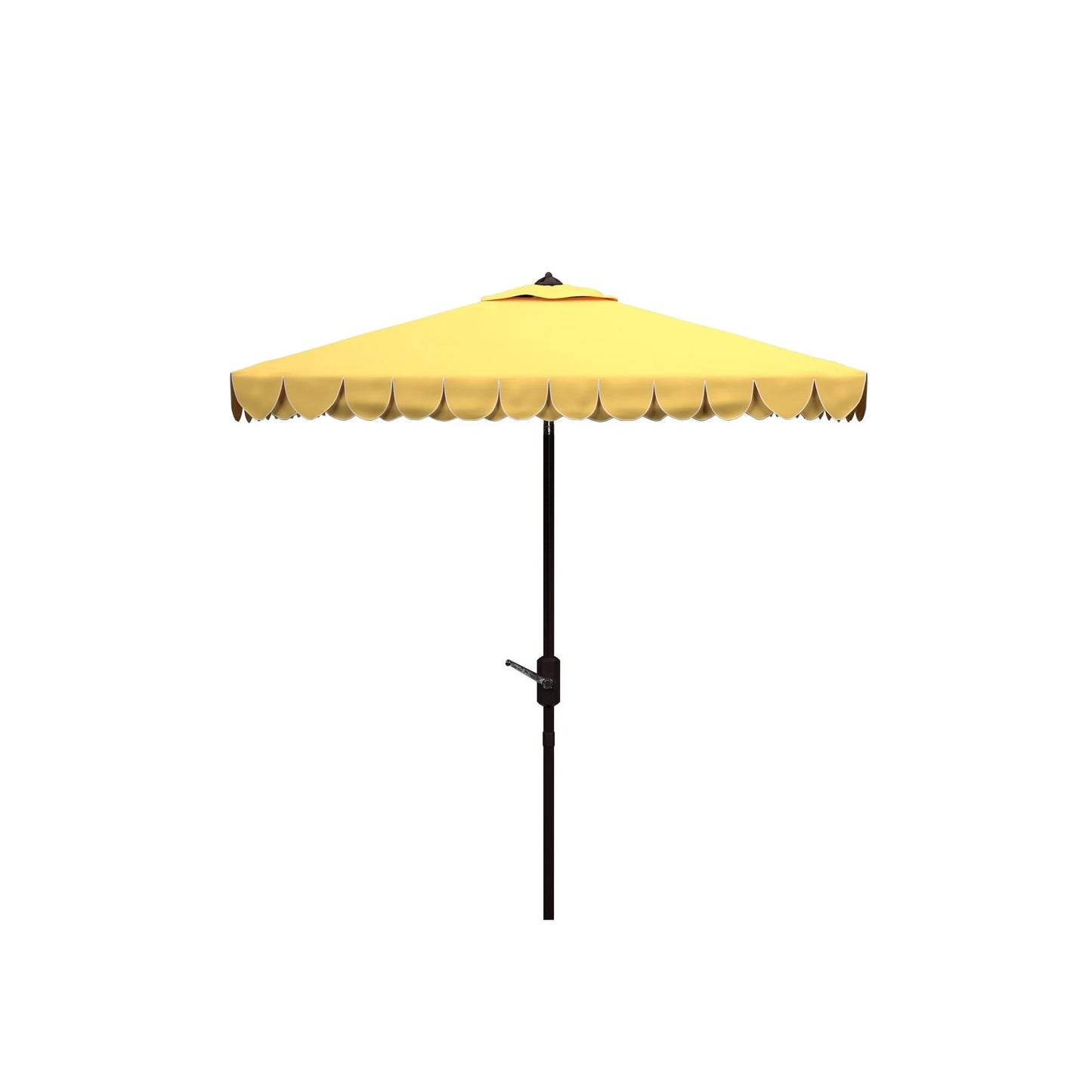 Parasol déporté double toit 274 cm avec cantonnière Kjerstin SAFAVIEH Outdoor