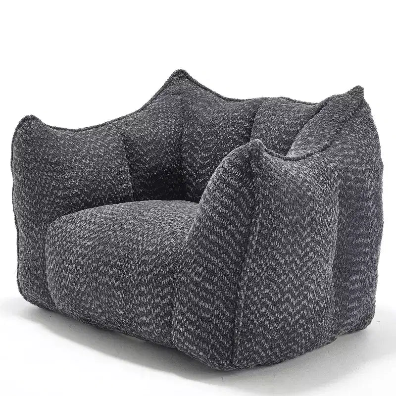 Fauteuils canapés avec mousse haute résilience pour salons et chambres, canapés paresseux carrés confortables, canapés pour adultes pour jouer, lire et regarder la télévision