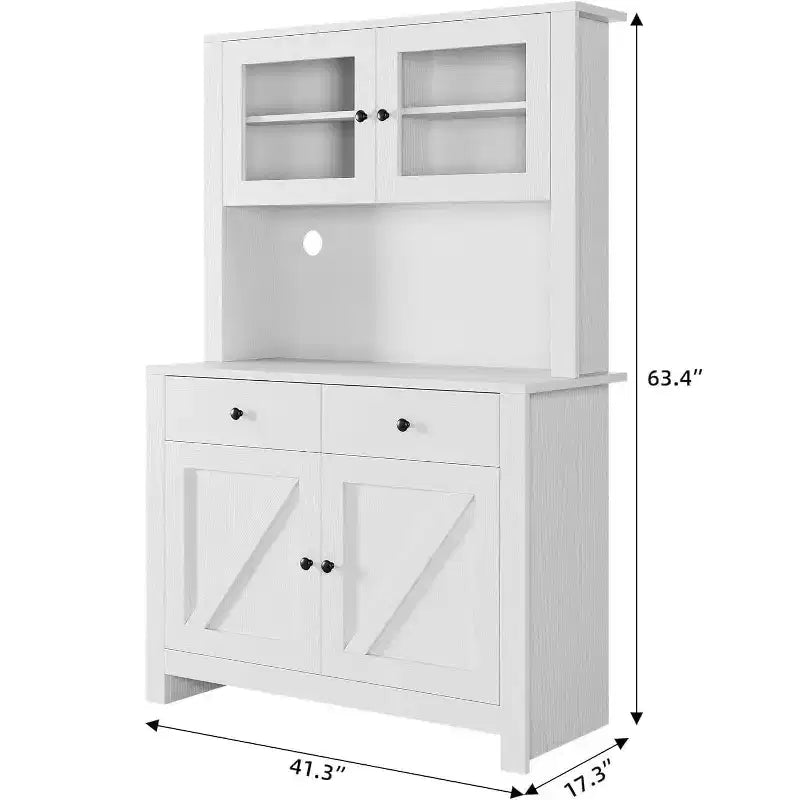 Meuble de rangement de cuisine GustoWave avec étagères
