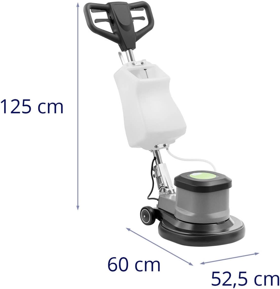 Monobrosse professionnelle 17 pouces 1200 W avec réservoir 5 L