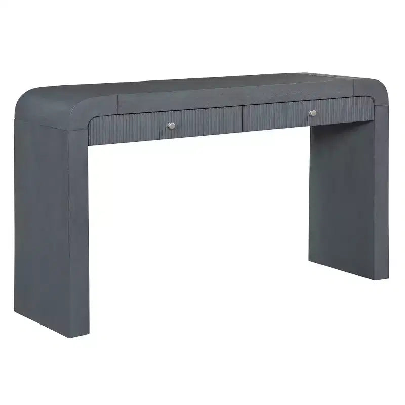 Console rustique Whisen Table d'entrée Table d'appoint avec tiroir à façade cannelée