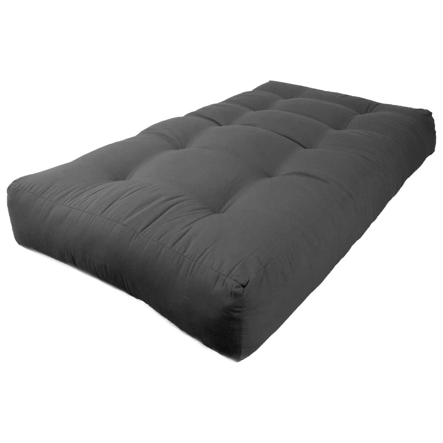 Matelas de futon en sergé épais de 10 pouces (simple, double ou grand)