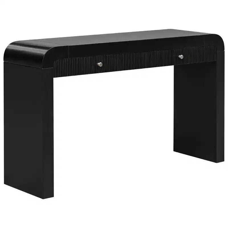 Console rustique Whisen Table d'entrée Table d'appoint avec tiroir à façade cannelée