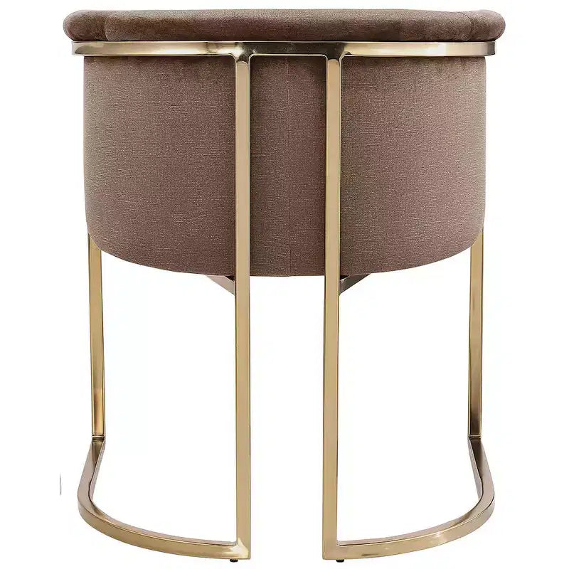Meridian Furniture, Chaise de salle à manger Tierra en velours