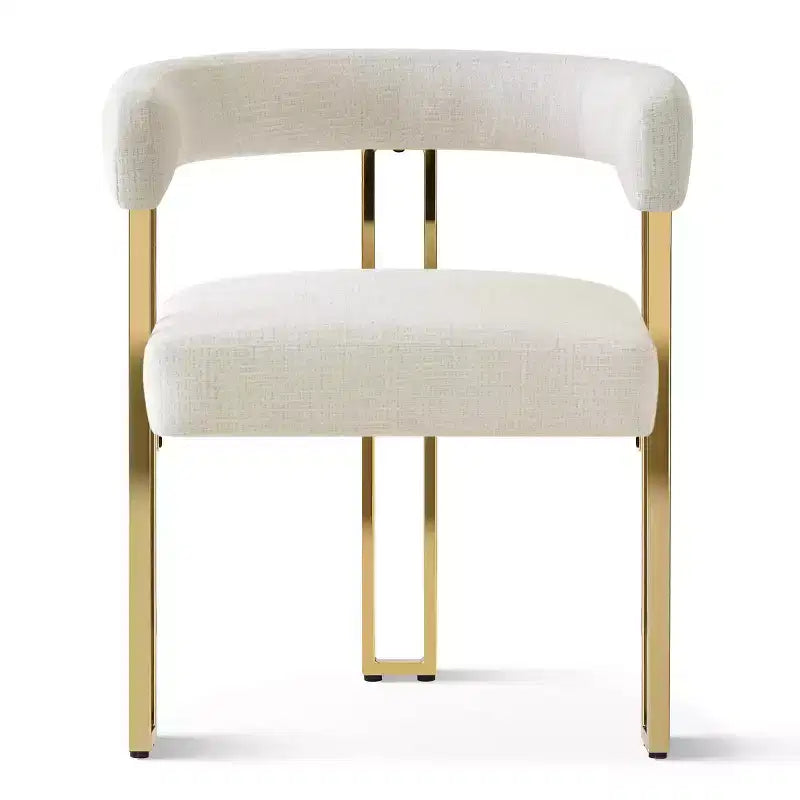 Ensemble table à manger ronde extensible en ovale avec 4 fauteuils en velours, design piédestal moderne, jusqu'à 8 personnes - Panipeachy