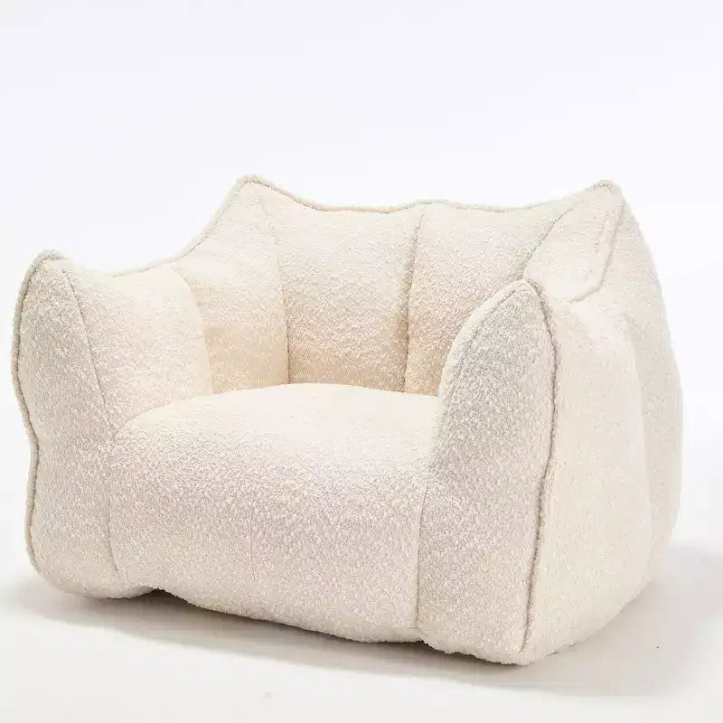 Fauteuils canapés avec mousse haute résilience pour salons et chambres, canapés paresseux carrés confortables, canapés pour adultes pour jouer, lire et regarder la télévision