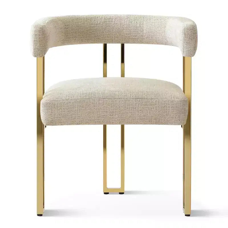 Ensemble table à manger ronde extensible en ovale avec 4 fauteuils en velours, design piédestal moderne, jusqu'à 8 personnes - Panipeachy