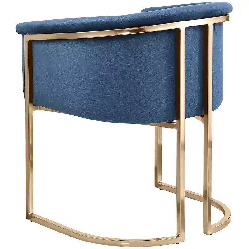 Meridian Furniture, Chaise de salle à manger Tierra en velours