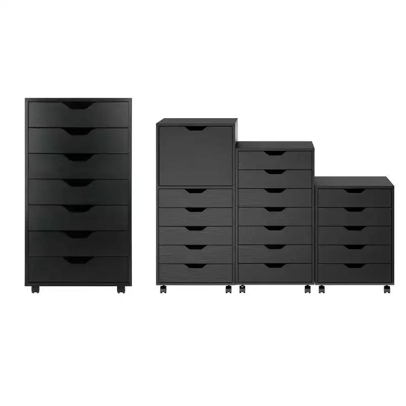 Commode Halifax à 7 tiroirs avec roulettes - Winsome