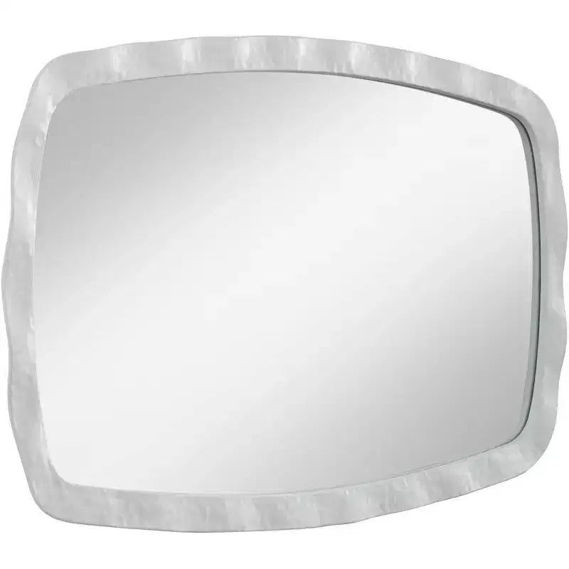 Miroirs muraux Uttermost Jermaine texturés blancs 22 1/4 x 38 - Lot de 2
