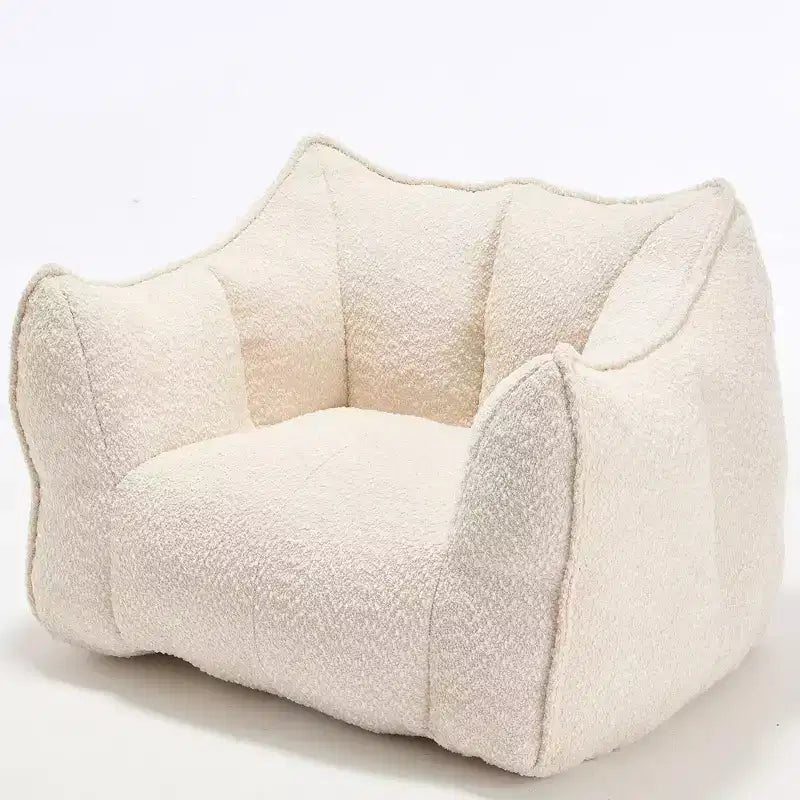 Fauteuils canapés avec mousse haute résilience pour salons et chambres, canapés paresseux carrés confortables, canapés pour adultes pour jouer, lire et regarder la télévision