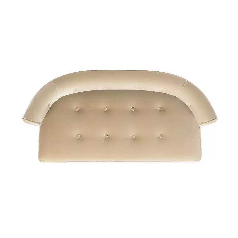 Banc causeuse capitonné avec accoudoirs Jared Jennifer Taylor Home