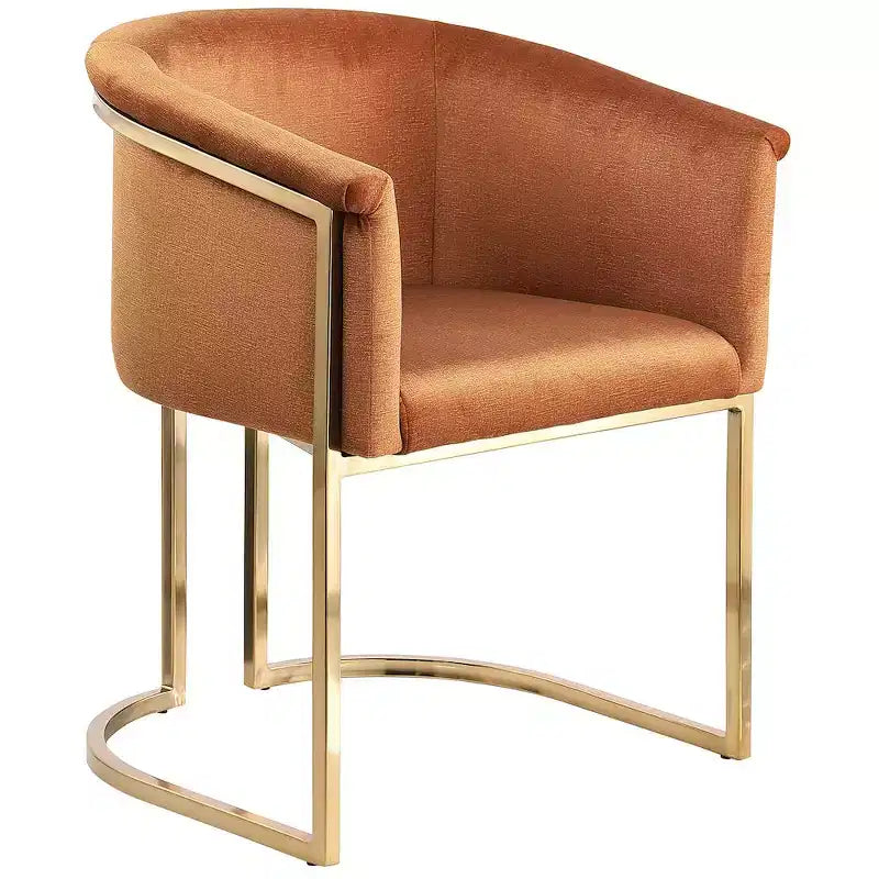 Meridian Furniture, Chaise de salle à manger Tierra en velours