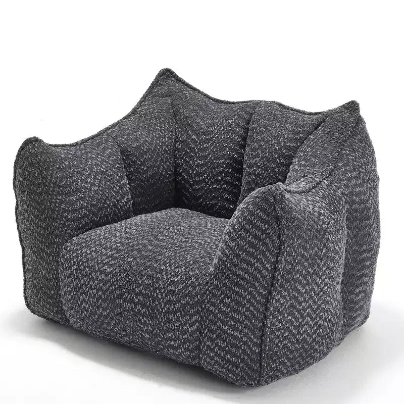 Fauteuils canapés avec mousse haute résilience pour salons et chambres, canapés paresseux carrés confortables, canapés pour adultes pour jouer, lire et regarder la télévision